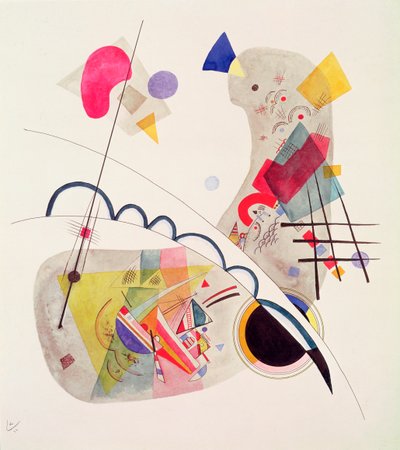 Grave Forme, 1922 da Wassily Kandinsky